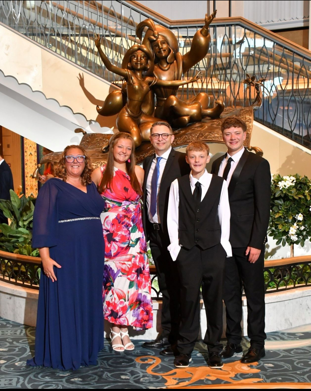 Ryan Barkan and family